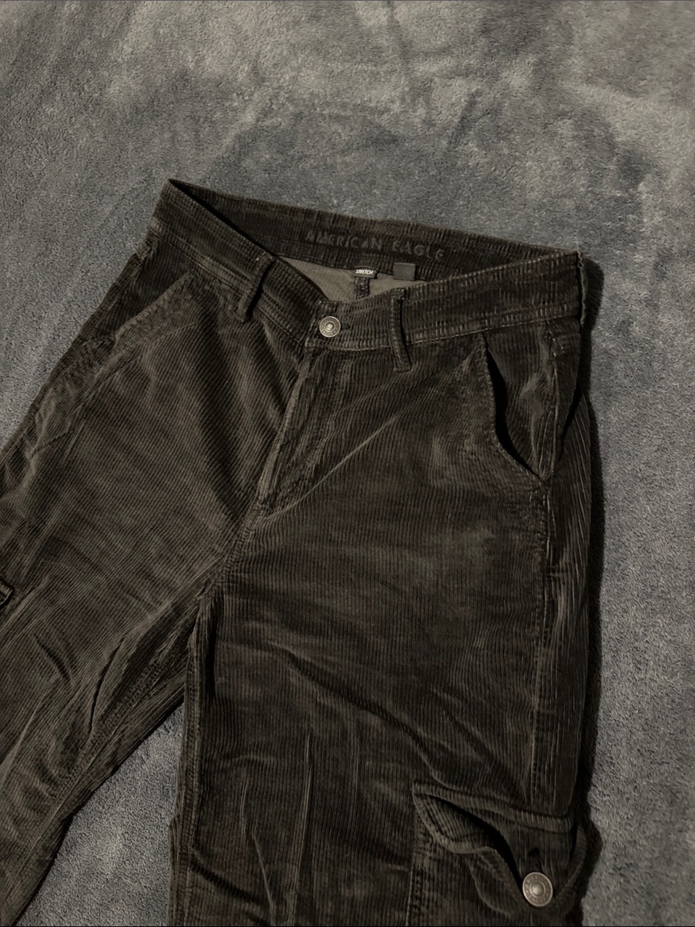 American Eagle Outfitters women’s black Corduroy Pants